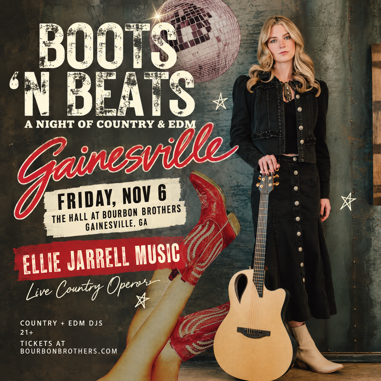 Ellie Jarrell - Boots 'n Beats - November 6, 2026